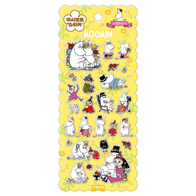 Stickers Moomin Marshmallow Moomin Family