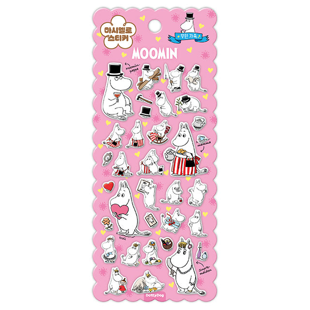 Stickers Moomin Marshmallow Picnic