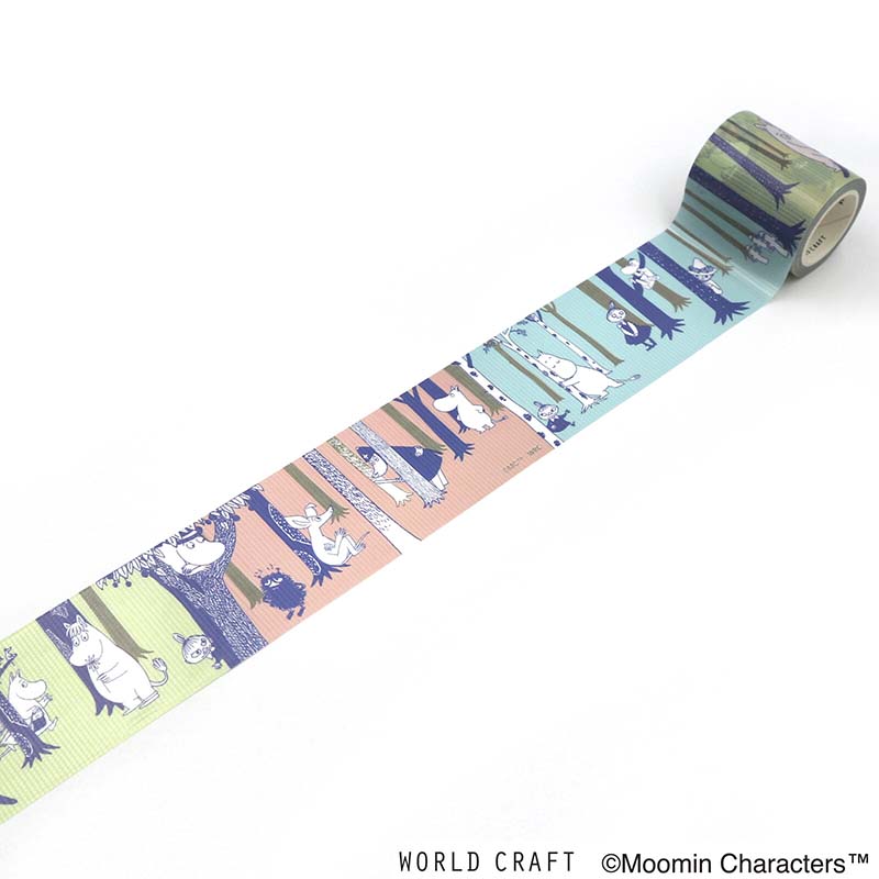 Cloth Tape Moomin Forest
