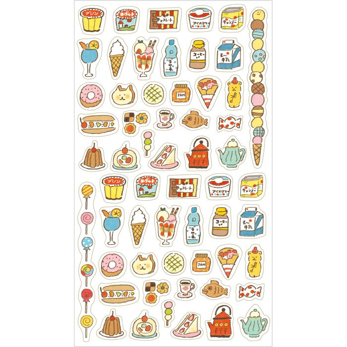 Stickers Watashi Biyori Daily Sweets