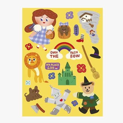Stickers My Juicy Bear Fairy Tale Oz Wizard
