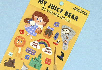Stickers My Juicy Bear Fairy Tale Oz Wizard