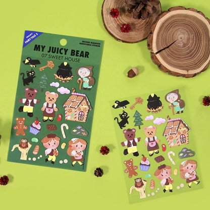 Stickers My Juicy Bear Fairy Tale Sweet House