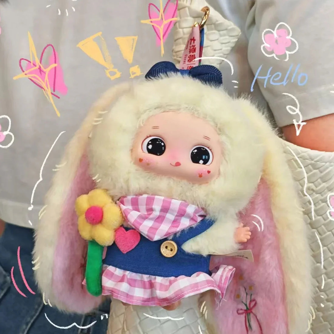 Blind Box Llavero NORA Spring Outing Team Plush Series