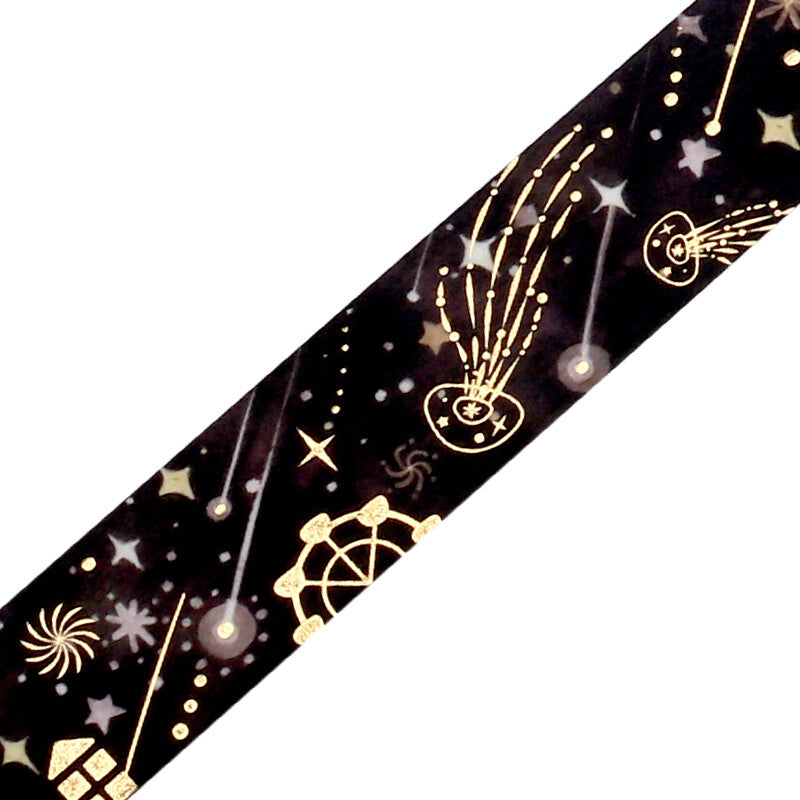 Washi Tape Foil Night of Shooting Stars Deep Sky