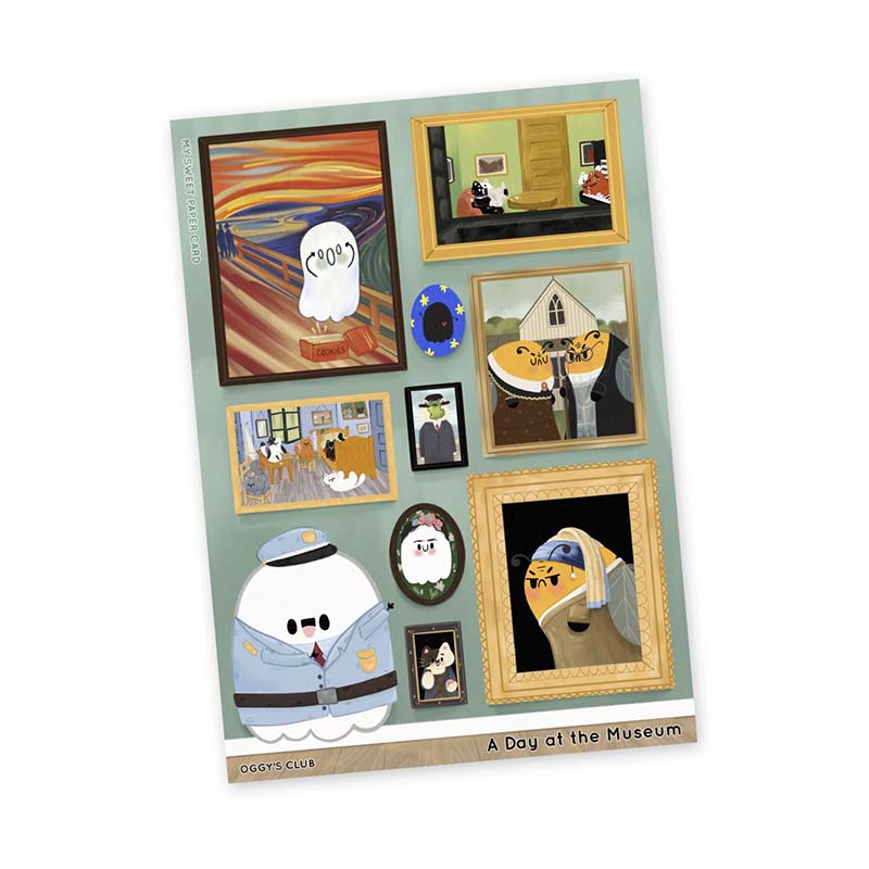 Stickers Oggy&
