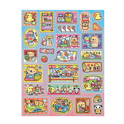 Stickers Open A Small Shop Candy