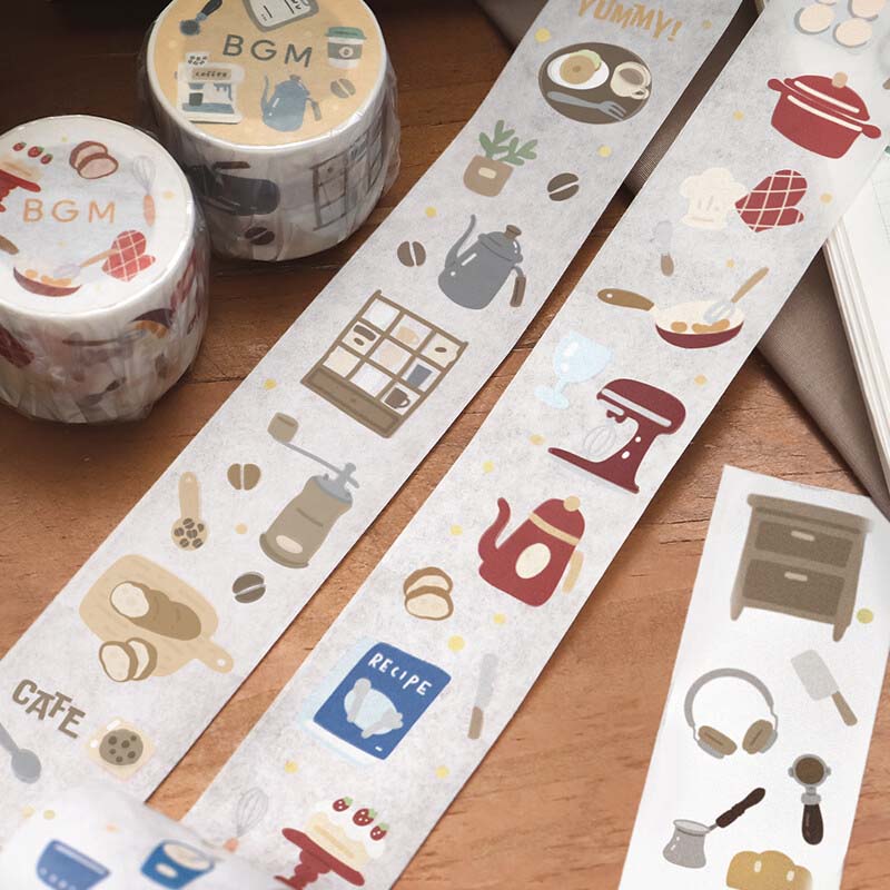 Washi Tape Open For Business Today Bakery
