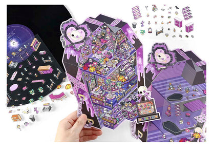 Stickers Escenario 3D Open Today V14 Ghost Hotel