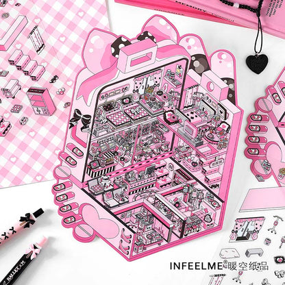 Stickers Escenario 3D Open Today V14 Sweet Clinic