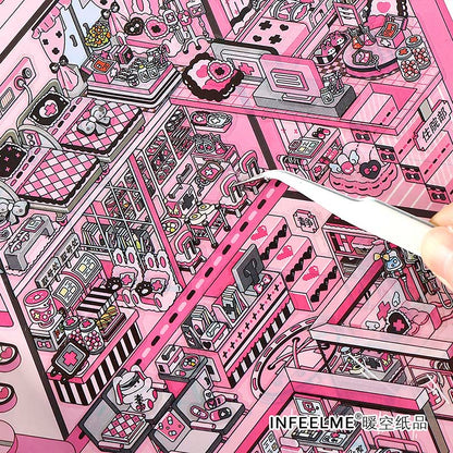 Stickers Escenario 3D Open Today V14 Sweet Clinic