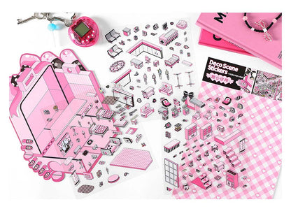 Stickers Escenario 3D Open Today V14 Sweet Clinic