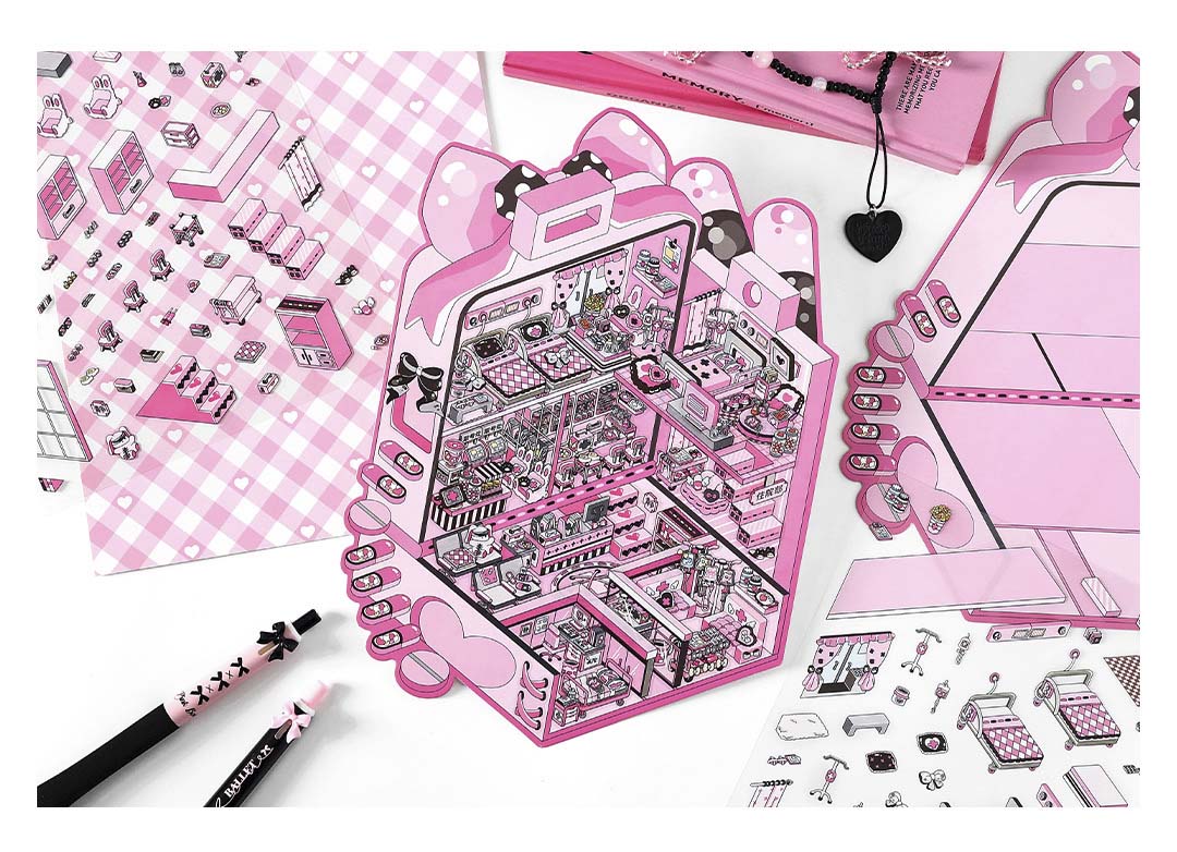 Stickers Escenario 3D Open Today V14 Sweet Clinic