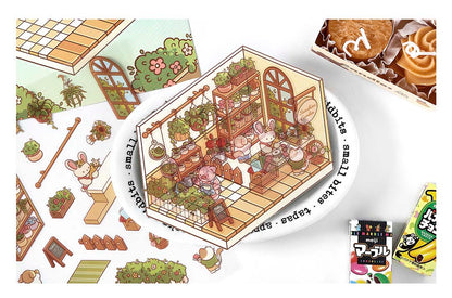 Stickers Escenario 3D Open Today Sunshine