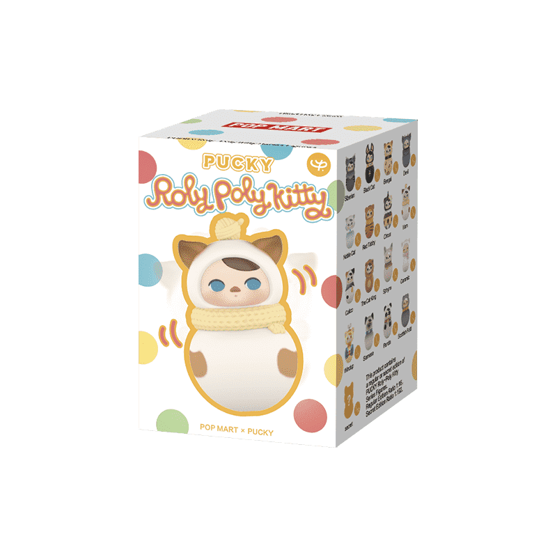 POP MART Blind Box PUCKY Roly-Poly Kitty Series