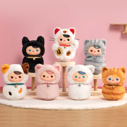 POP MART Blind Box PUCKY Roly-Poly Kitty Series Vinyl Plush