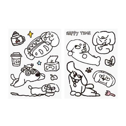 Stickers Pupu Daily Green