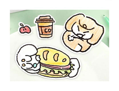Stickers Pupu Daily Green
