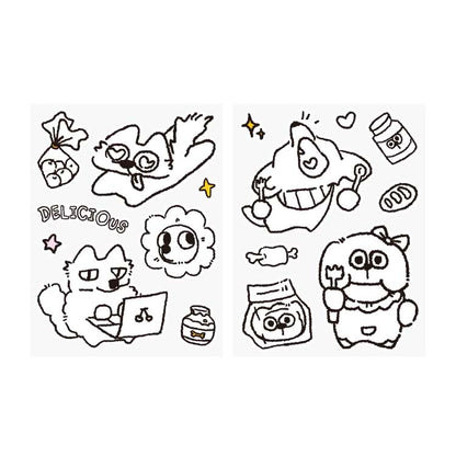 Stickers Pupu Daily Yellow