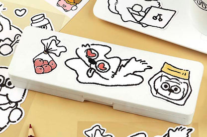 Stickers Pupu Daily Yellow