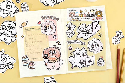 Stickers Pupu Daily Yellow