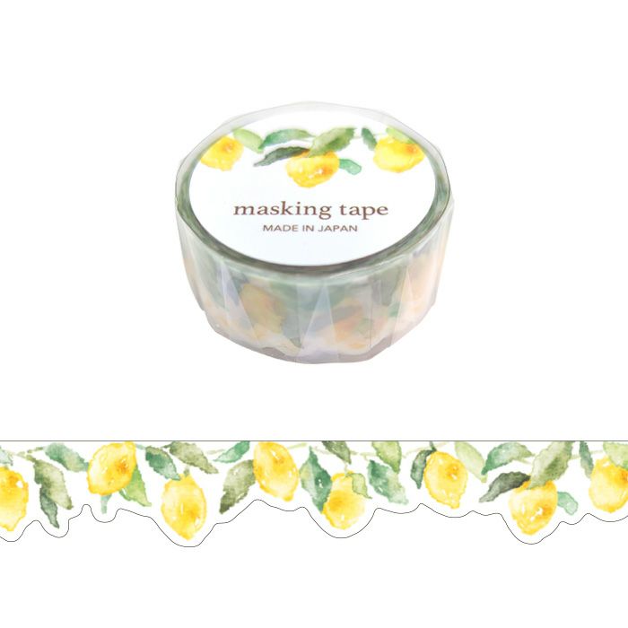 Washi Tape Die Cut Palette Lemon