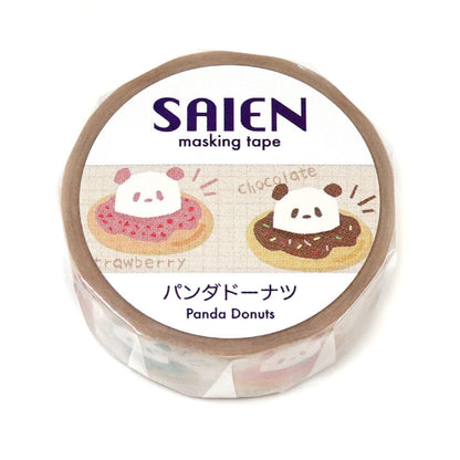 Washi Tape Panda Donuts