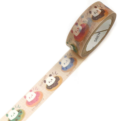 Washi Tape Panda Donuts