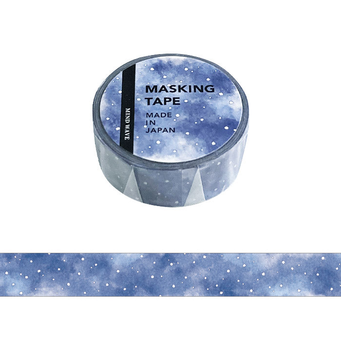 Washi Tape Pattern Dot Night Sky