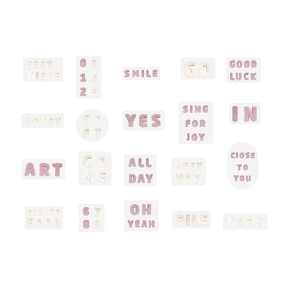 Stickers Word Effects Soft Plush