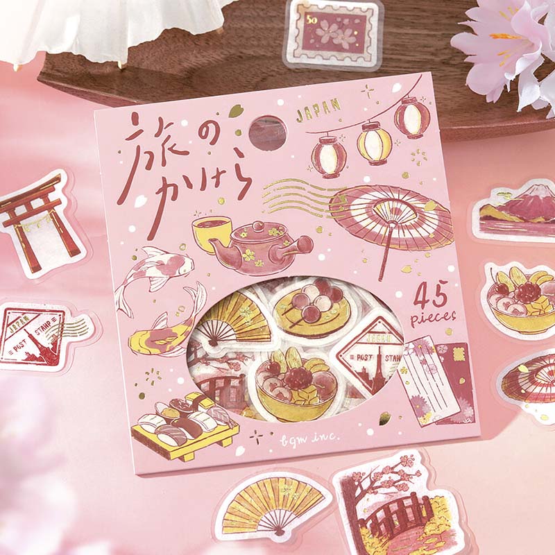 Stickers Pieces of A Journey To Japan