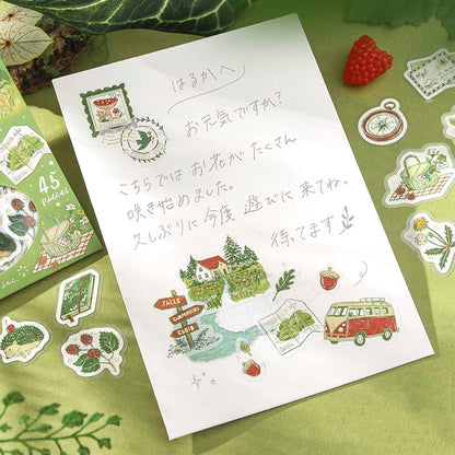 Stickers Pieces of A Journey To the Forest