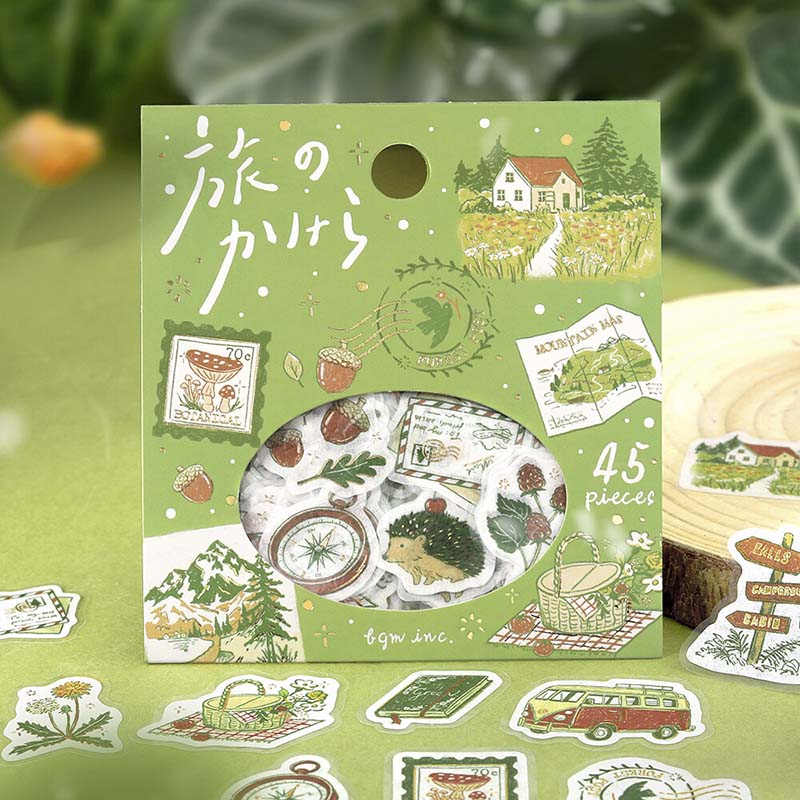 Stickers Pieces of A Journey To the Forest