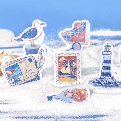 Stickers Pieces of A Journey To the Sea