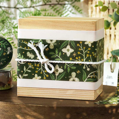 Washi Tape Foil Pieni Stitch Tiny Flowers and Grass