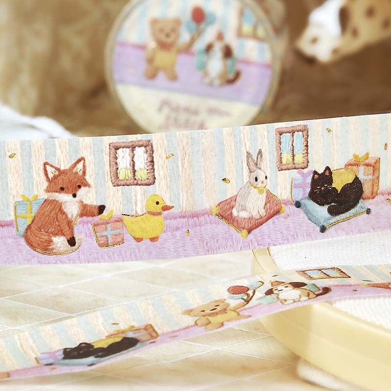 Washi Tape Foil Pieni Stitch Small Party