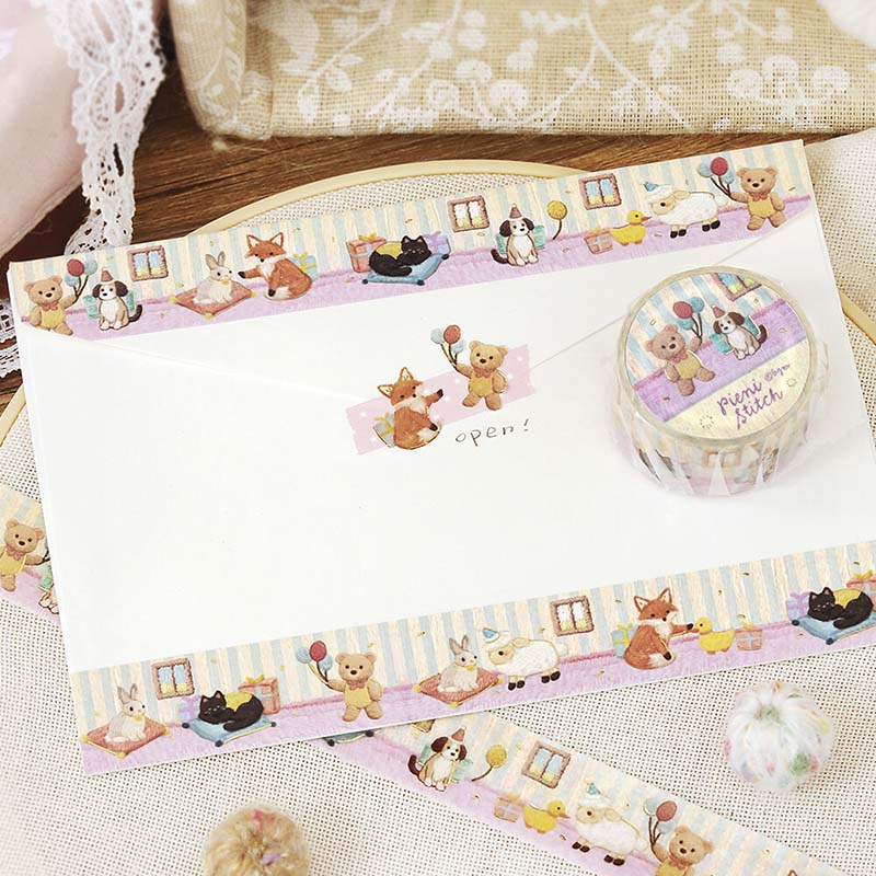Washi Tape Foil Pieni Stitch Small Party