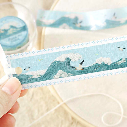 Washi Tape Foil Pieni Stitch Small Sea