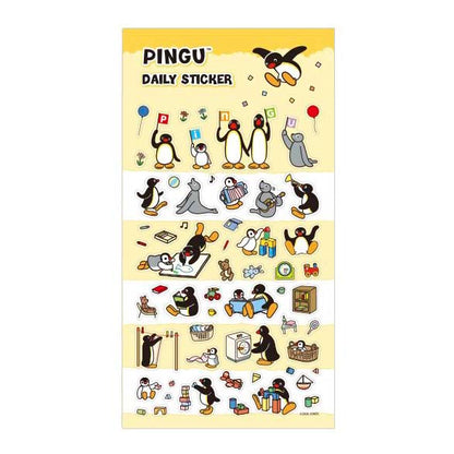 Stickers Pingu Daily Yellow