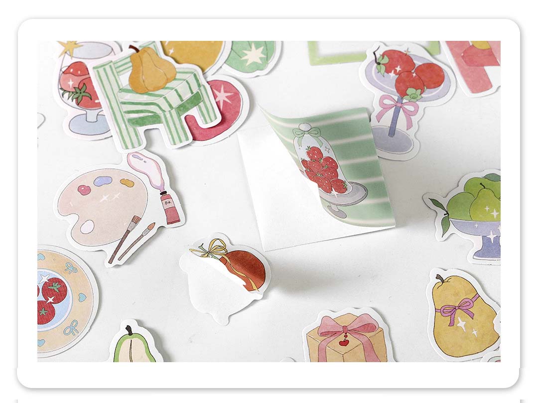 Stickers Planet Candy Candle Fantasy