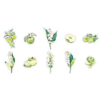 Stickers Plant and Flower Journal Apple
