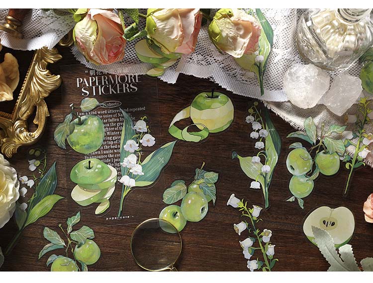 Stickers Plant and Flower Journal Apple