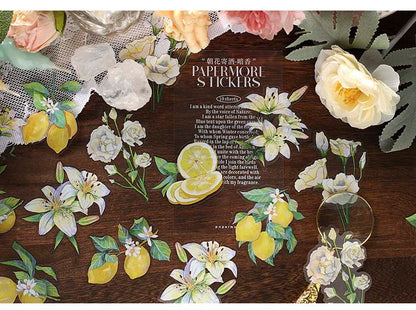 Stickers Plant and Flower Journal Lemon