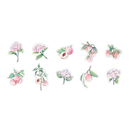 Stickers Plant and Flower Journal Peach