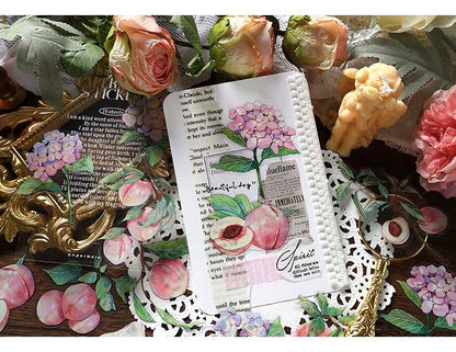 Stickers Plant and Flower Journal Peach