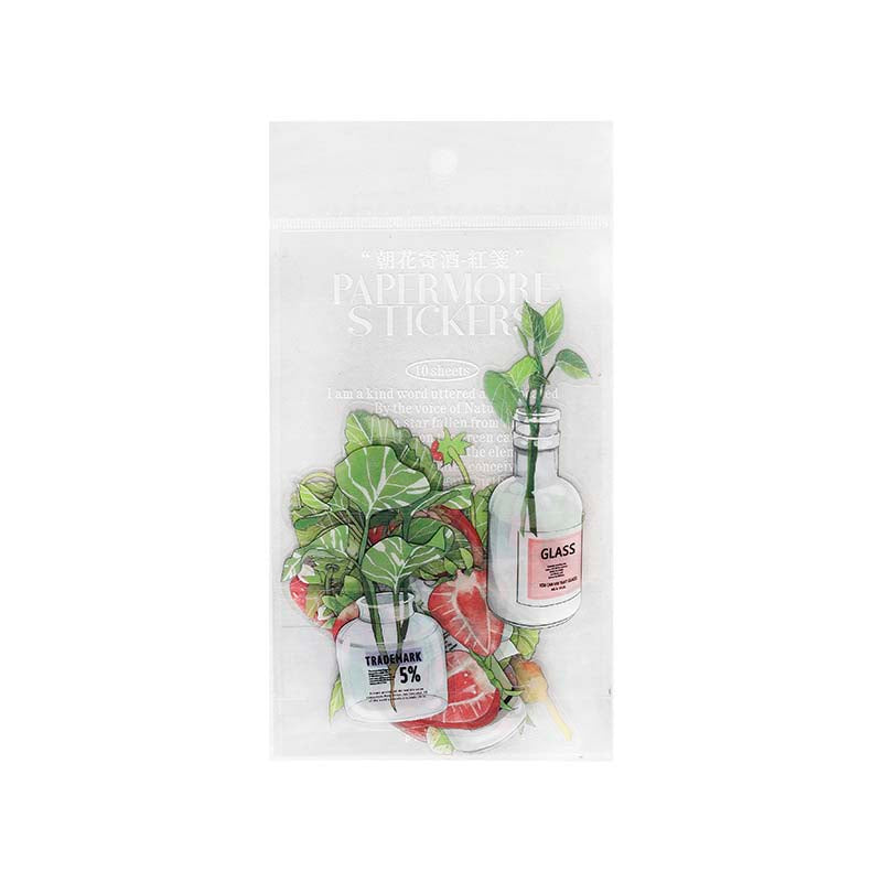Stickers Plant and Flower Journal Strawberry
