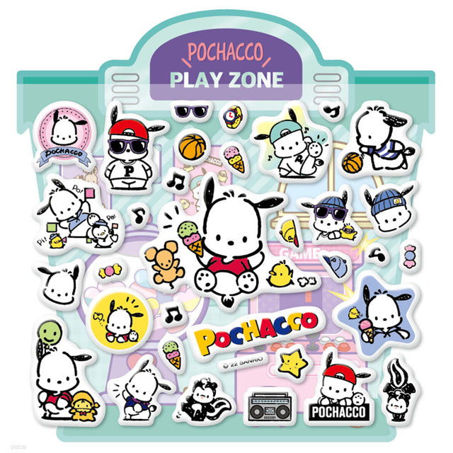 Stickers Sanrio Pochacco Mini Puffy