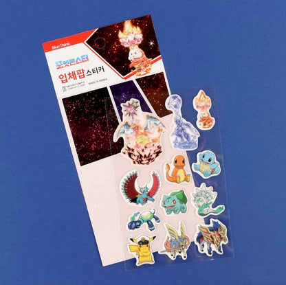 Stickers Pokemon Terastyle Pop Red