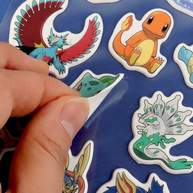 Stickers Pokemon Terastyle Pop Purple