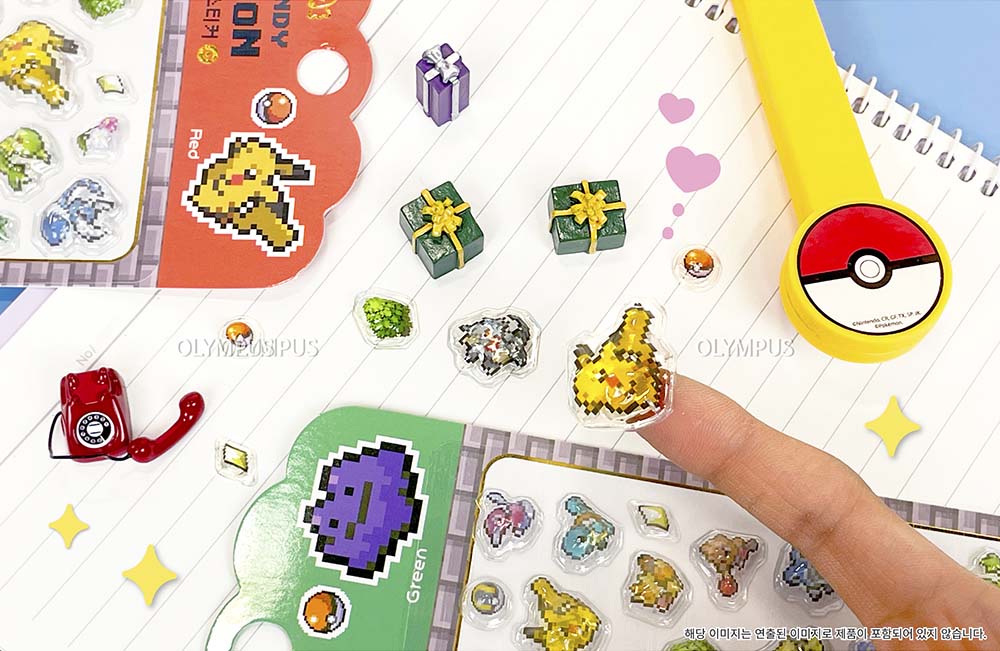 Stickers Candy Bonbon Pokemon Pixel Art